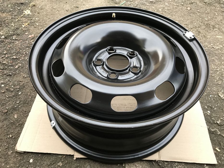 Сталевий диск Фольцваген Шкода 5х100 R15 ET38 новий з запаски