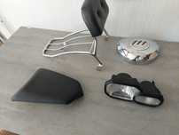 Lampa przód dekiel oparcie siedzenie fotel pasażera bagażnik bmw f 800