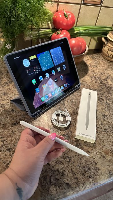 Tablet iPad Apple Retina 10” + NOWY RYSIK 2 gen - nowe etui- PROCREATE