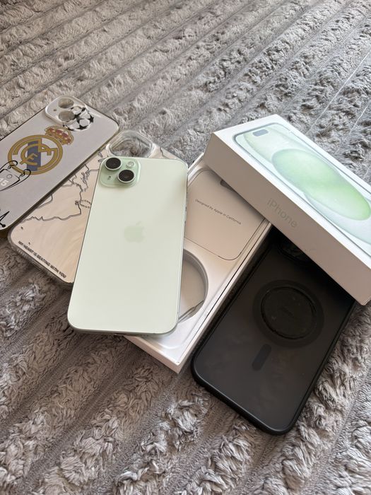 Iphone 15 plus + etui