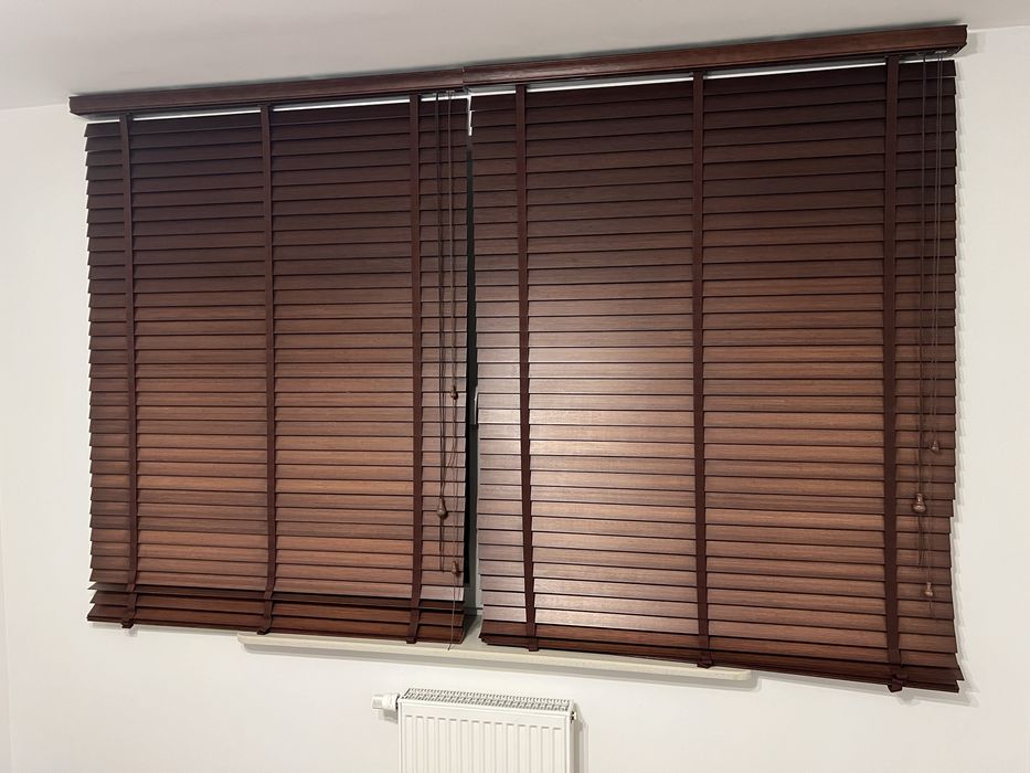 Żaluzje drewniane