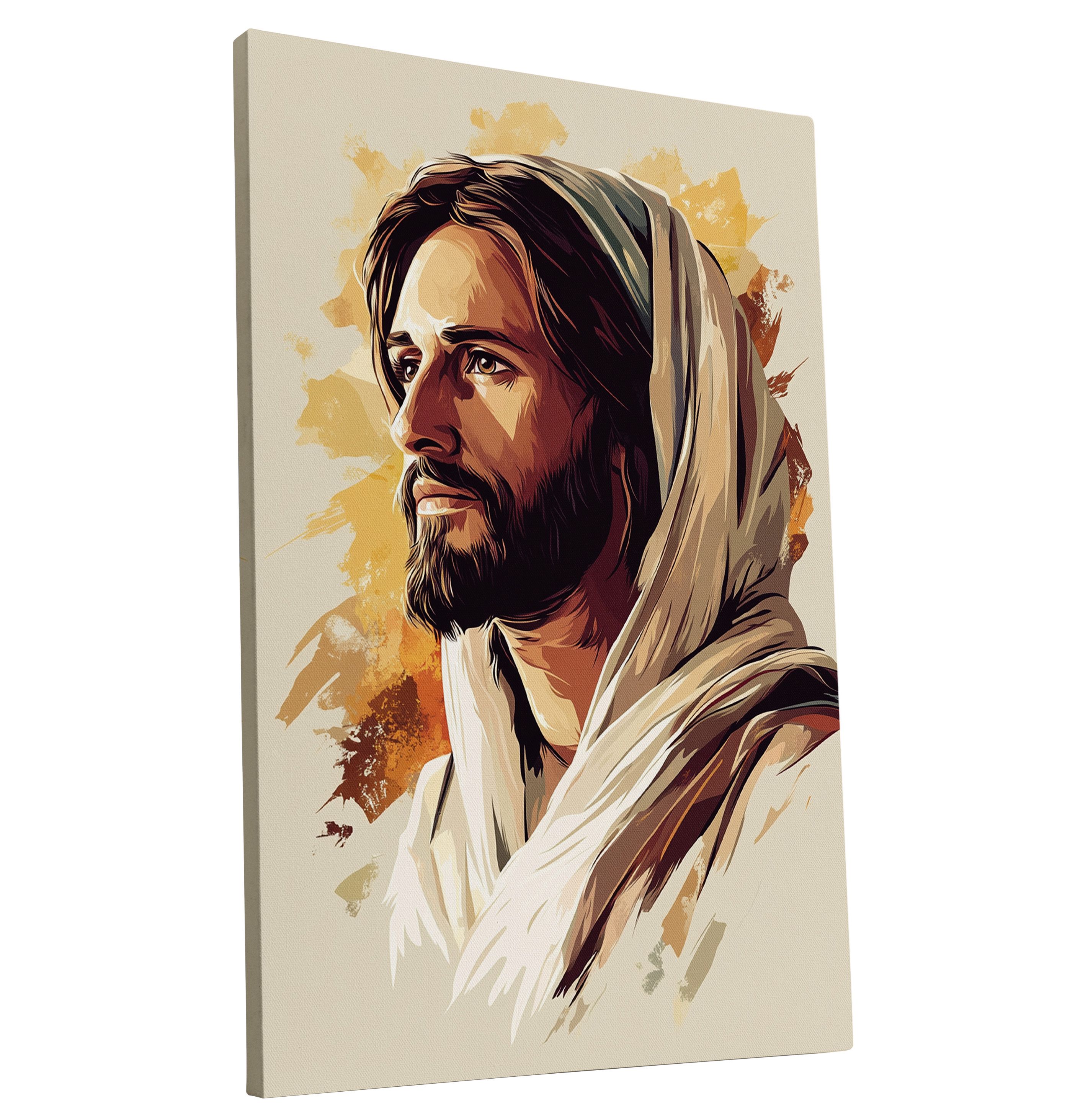 Obraz na płótnie Jezus Chrystus dla dzieci 80x120, dekoracja wnętrz