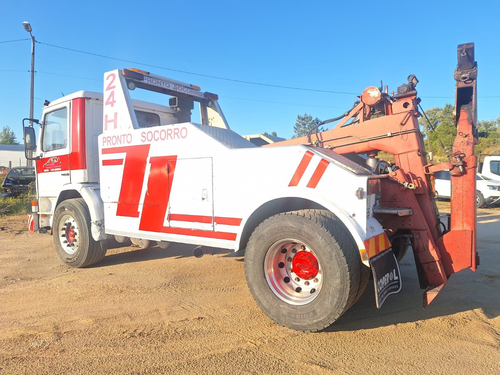 Pronto socorro pesado  Scania