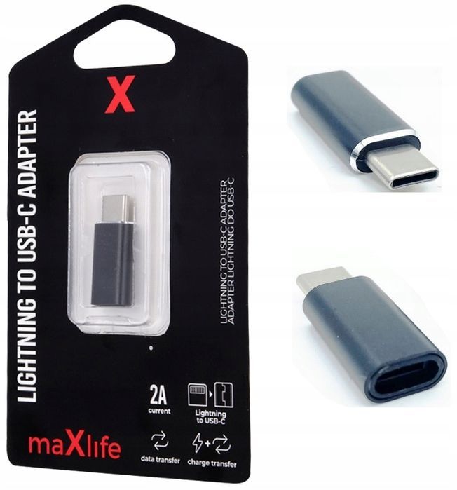 Adapter Przejsciówka Z Usb-C Usb C Do Lightning