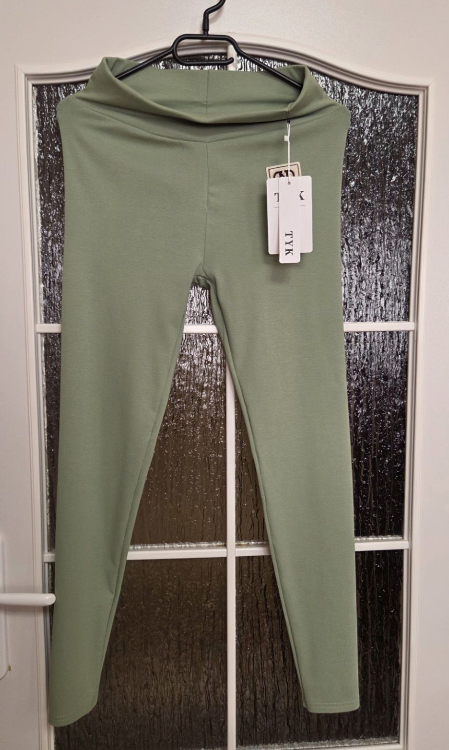 Legginsy Damskie Zielone L/XL 32