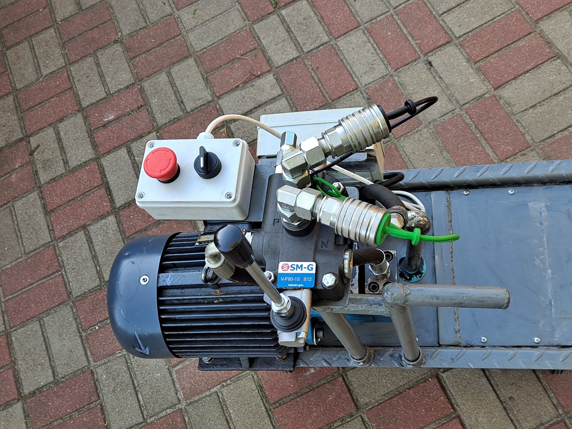 Agregat hydrauliczny.