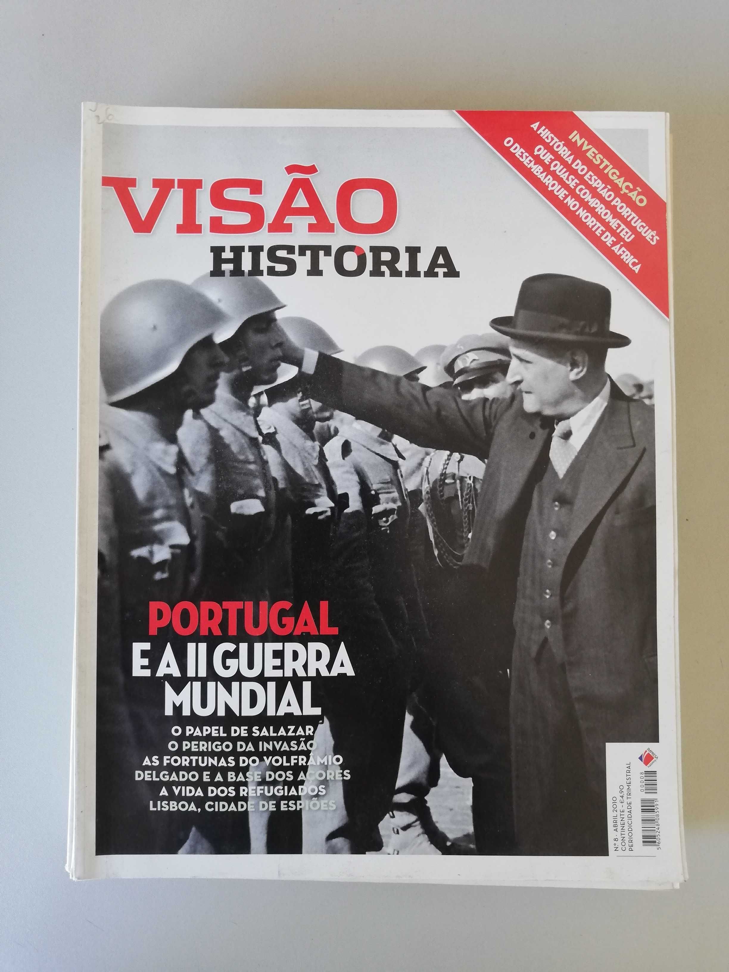Revista Visão História - vários números disponíveis, venda individual