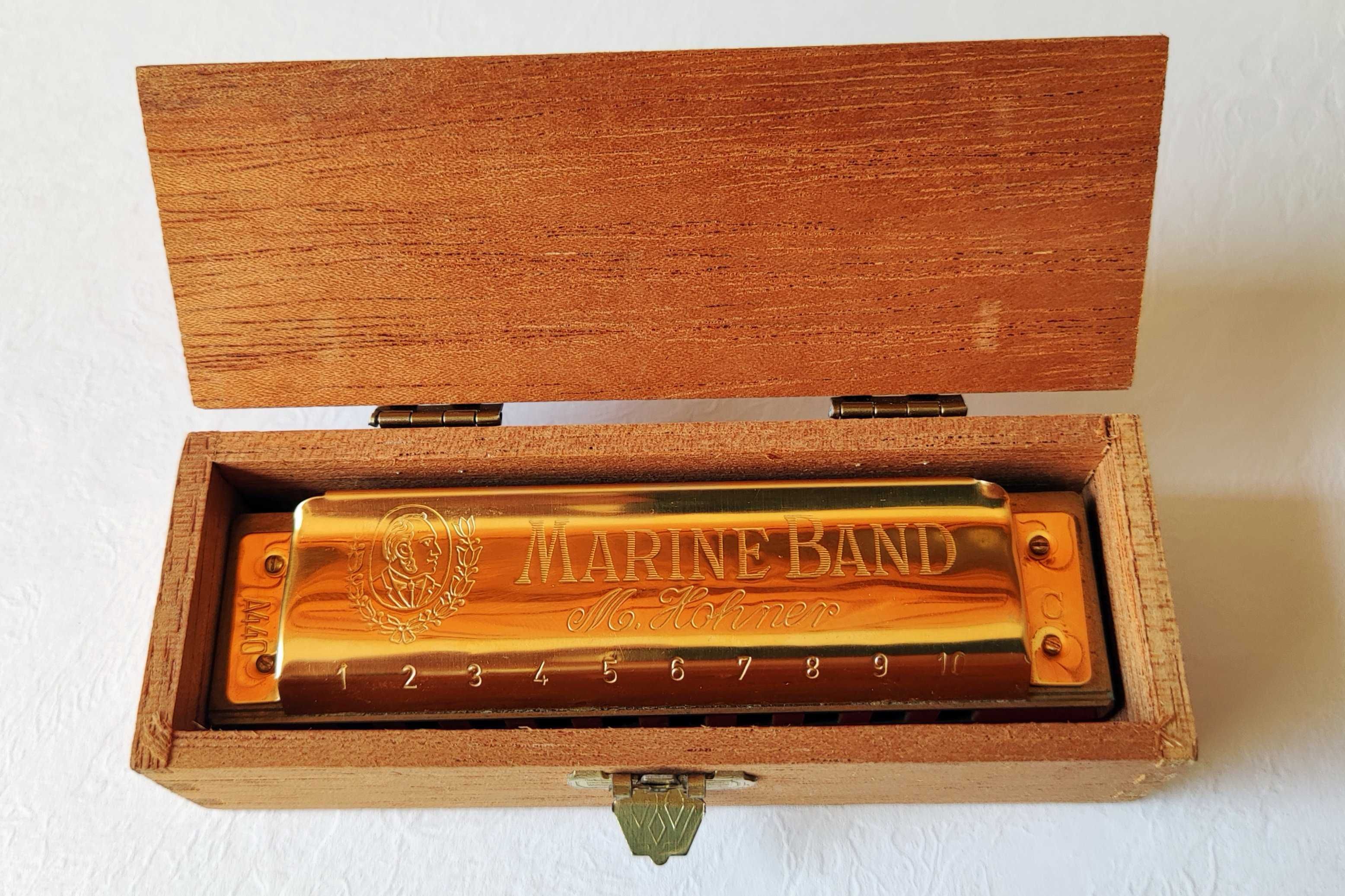 Harmonijka MARINE BAND Hohner Harmonica Limitowana 100-lecie. Unikat.