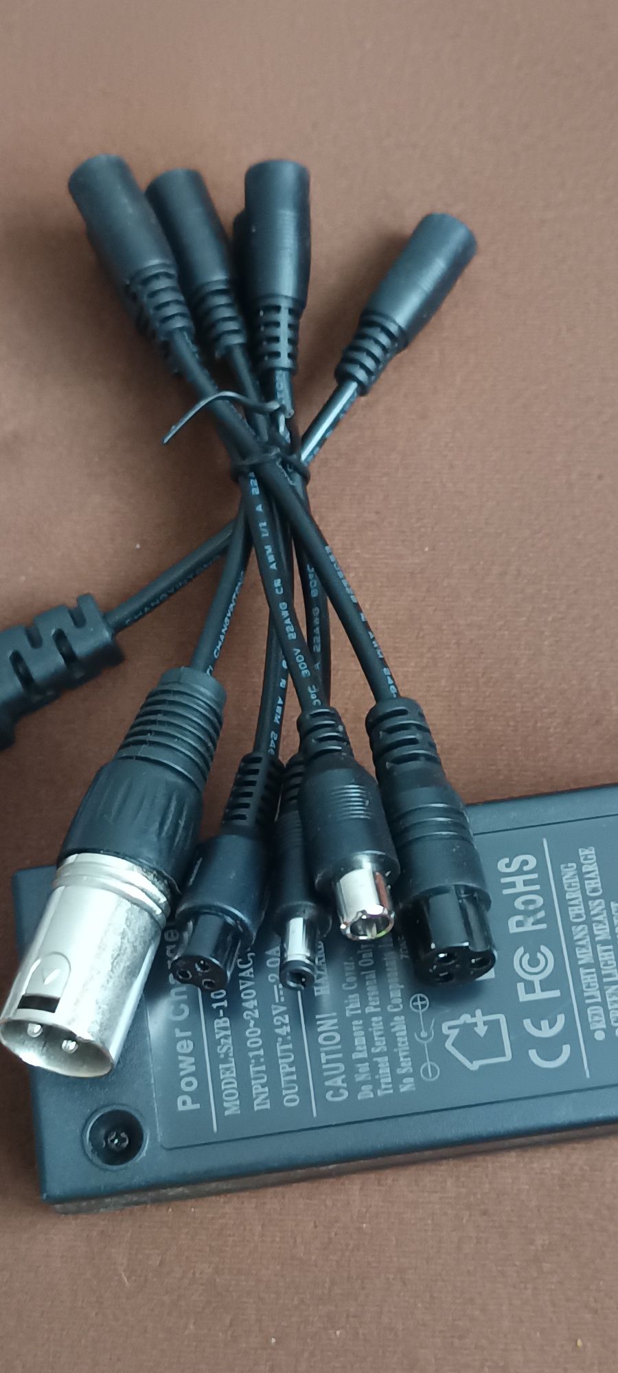 Ładowarka do rowerów elektrycznych 5w1 hulajnog 42V2Ai