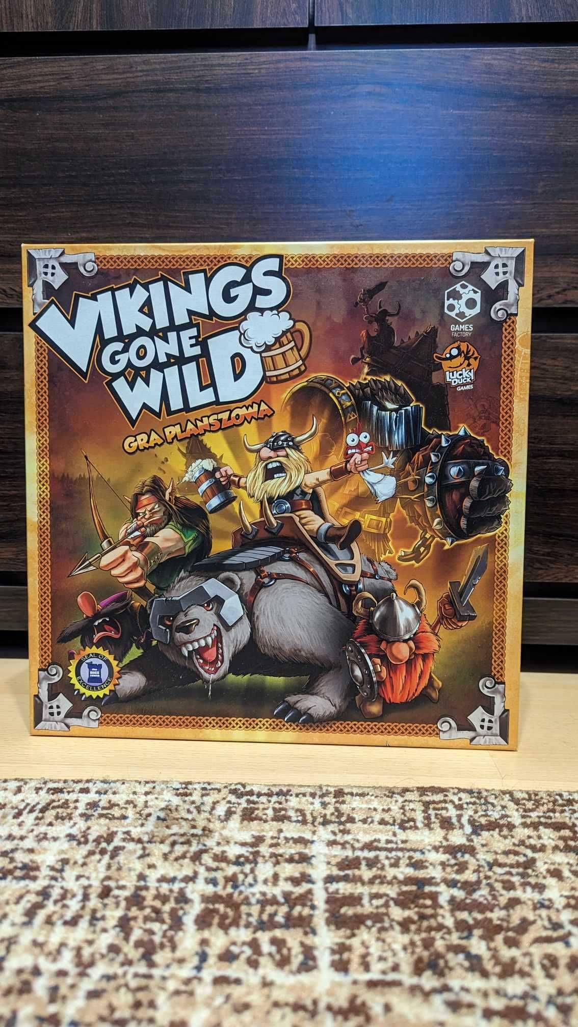 Vikings gone wild [PL] + Masters of elements [ENG] gra planszowa