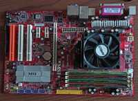 Płyta MSI MS-7260 K9N NEO, AMD athlon 3600+, 4GB RAM