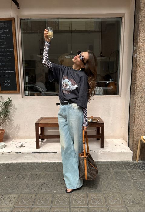 джинси be om design блакитні