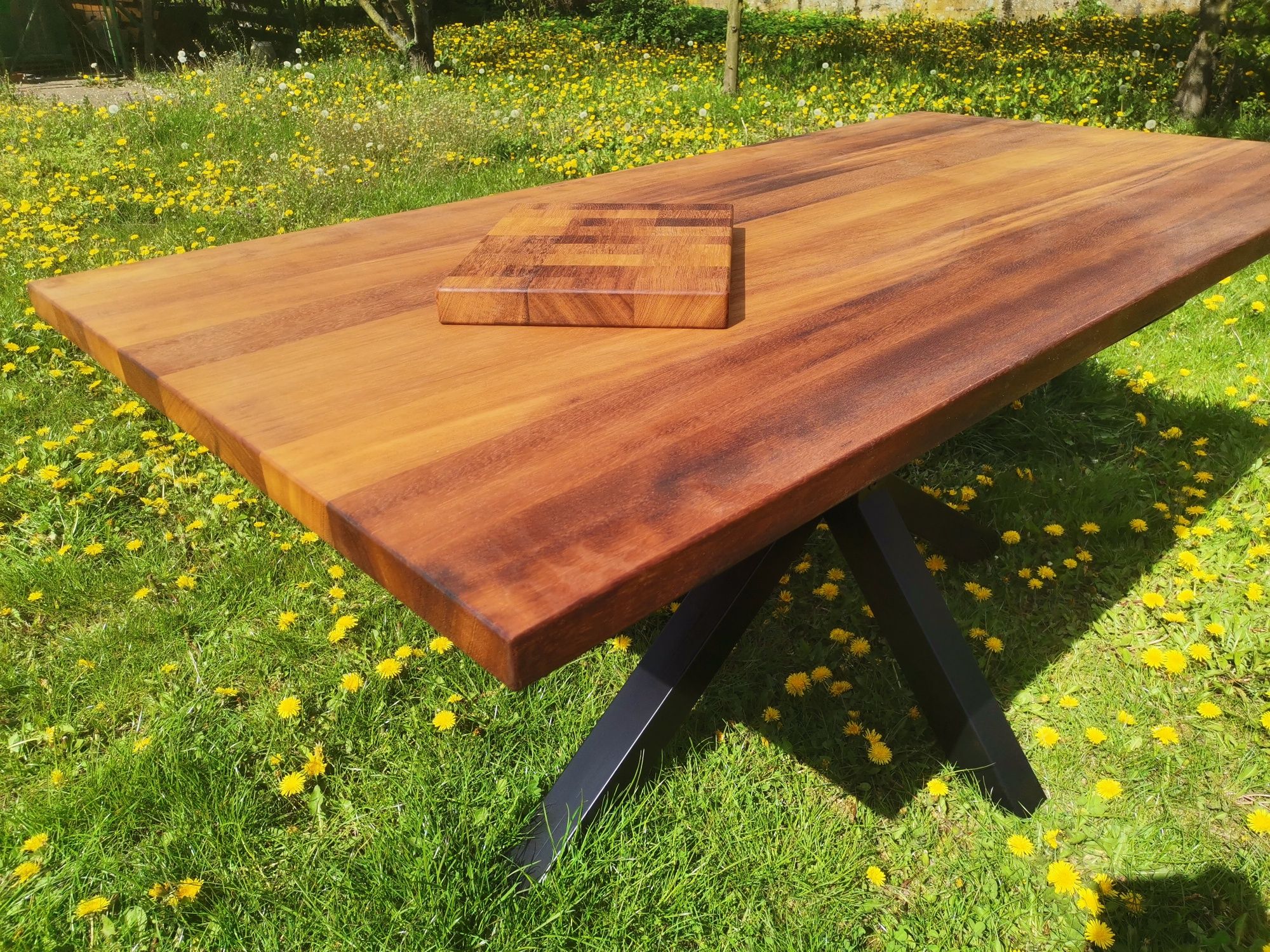 Stół ogrodowy Drewno Iroko