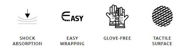 GUEE SL DUAL Owijka Rowerowa Niebieska Komplet