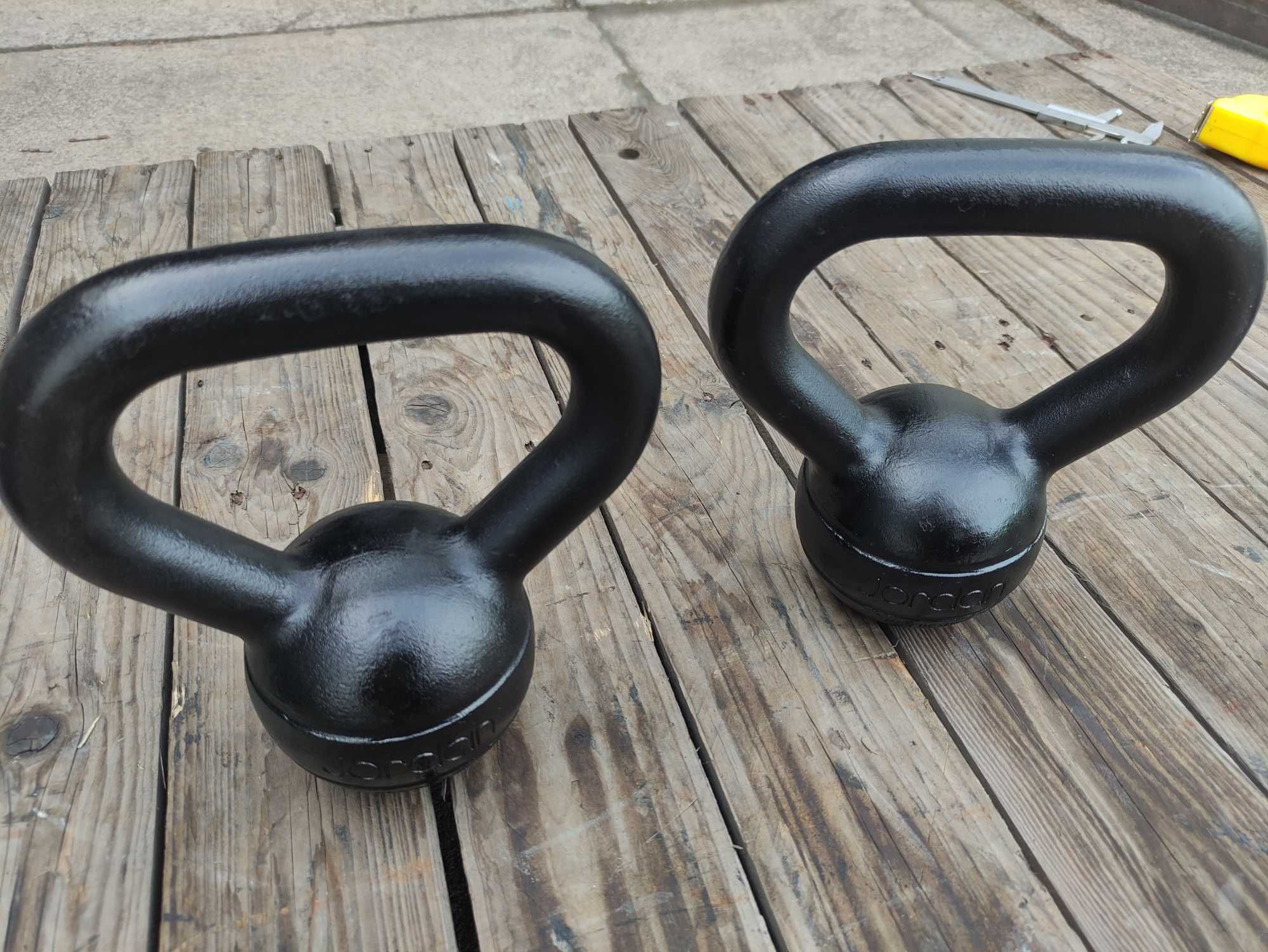 Hantle Kettlebell 2x6kg 6kg Odważnik Odważniki kulowe JORDAN