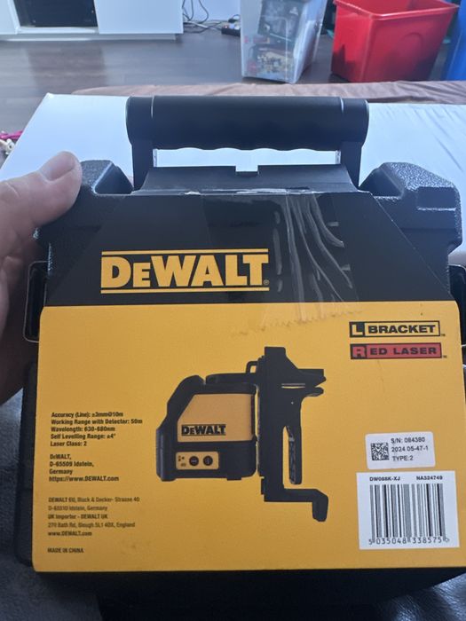Laser krzyżowy dewalt dw088k
