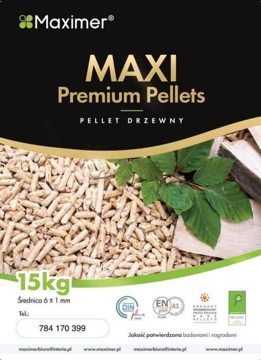 Pellet drzewny Maximer (DINplus ENplus®) transport i rozładunek