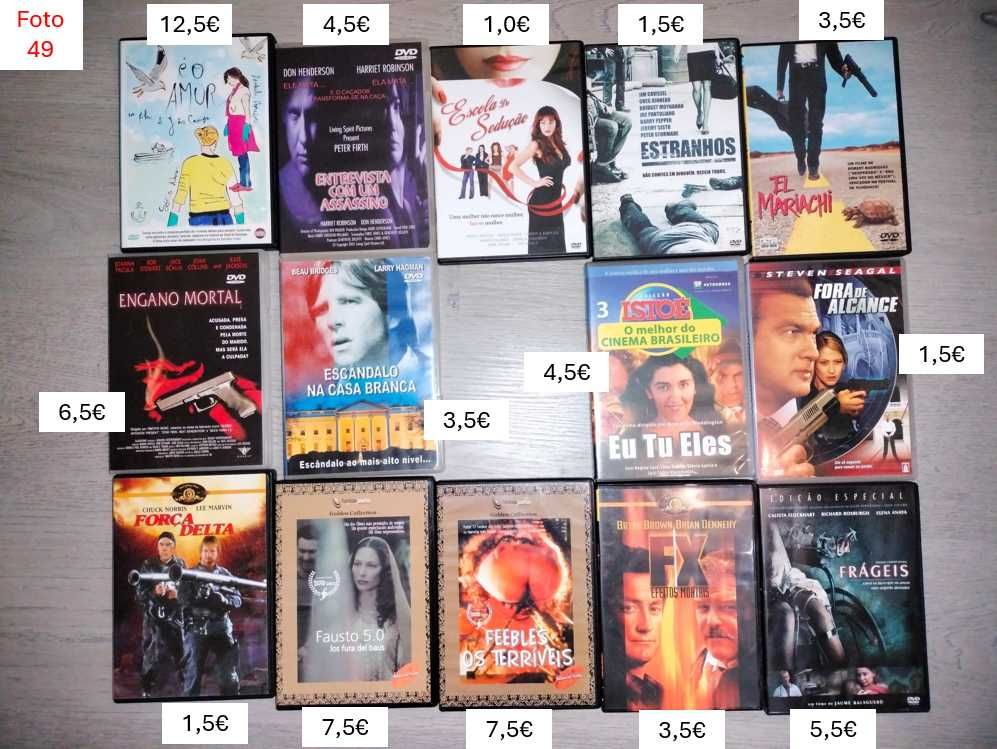 Coleção Filmes DVD com Vários Preços - Parte 17
