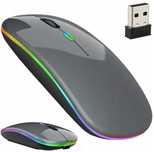MYSZKA BEZPRZEWODOWA do Komputera LAPTOPA Cicha USB 2.4G + Bluetooth