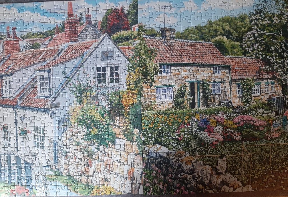 Unikatowe puzzle Ravensburger 2 x 500 el.- North Yorkshire