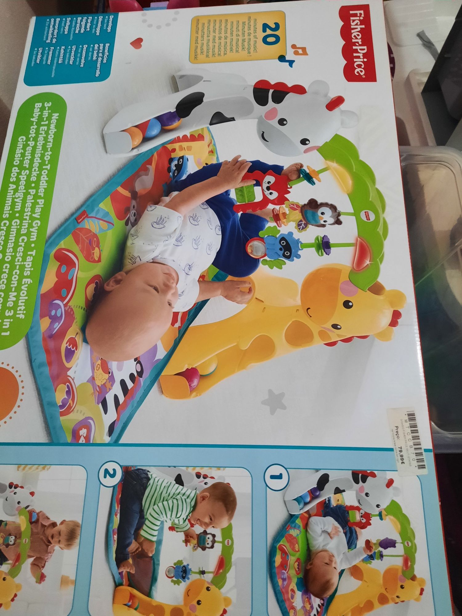 Parque de diversão para bebe