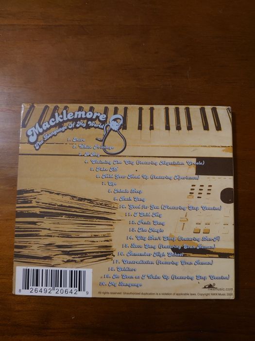Álbum de Macklemore - The Language of My World