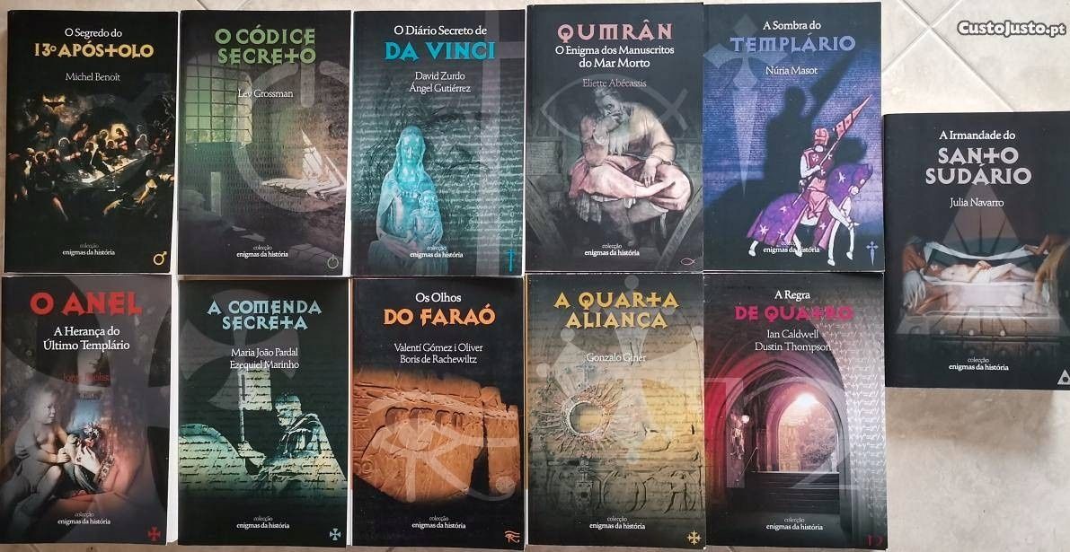 Coleção de livros "Enigmas da História". Livros novos