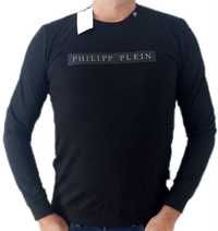 Philipp Plein Czarna Bluza r.S