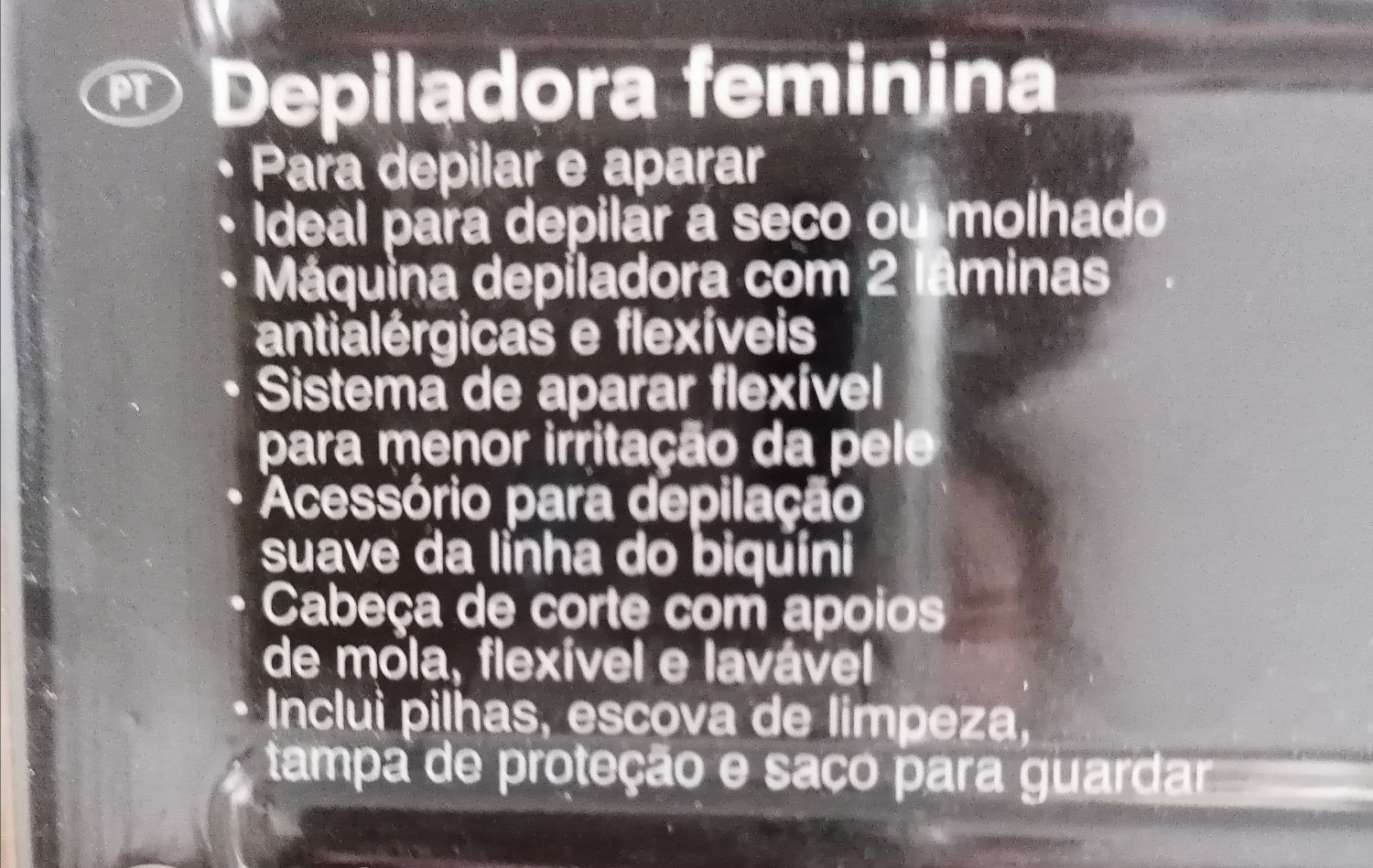 Depiladora Feminina Nova