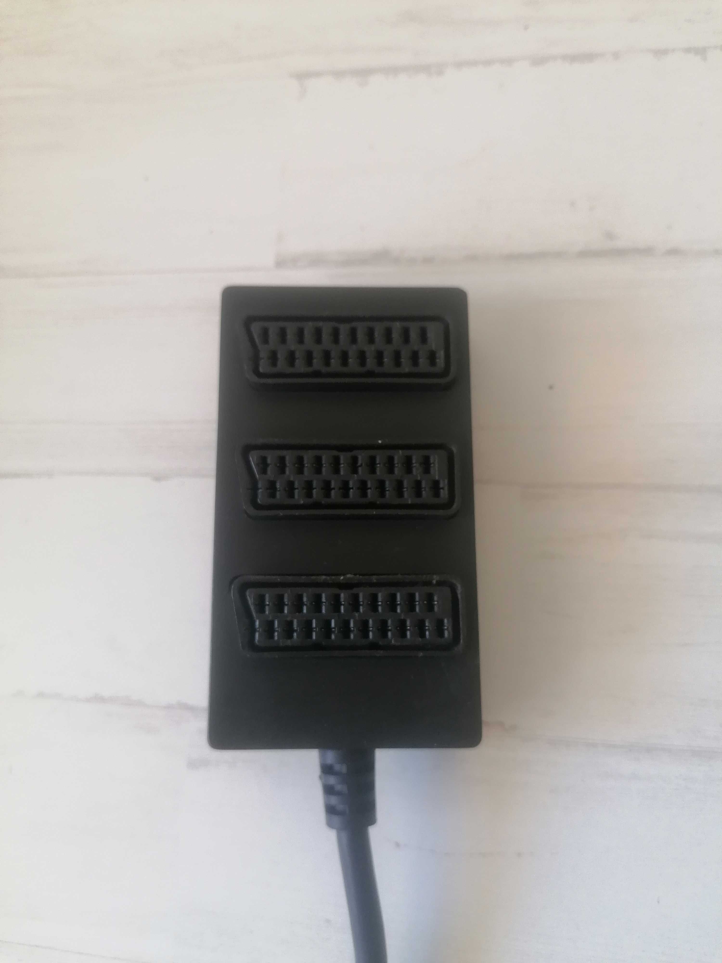 Repartidor Scart 21 Pinos 3 Vias Derivador Distribuidor