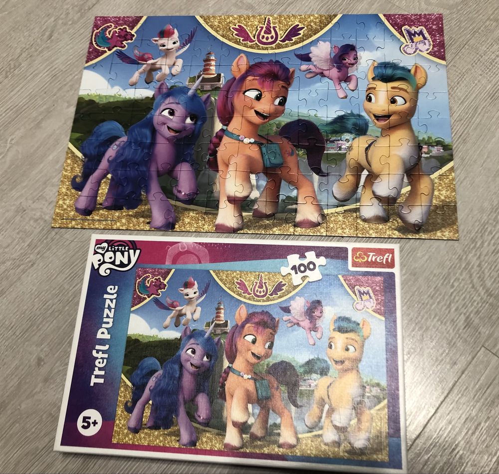 Puzzle Trefl Kucyki Pony My little pony 100 elementów