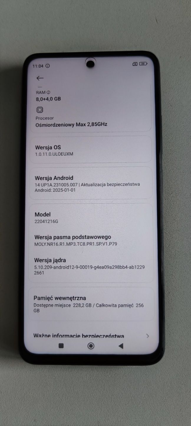 Xiaomi Poco x4 GT 8/256 GB