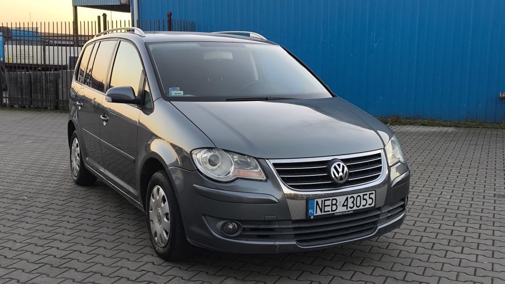 VW TOURAN 1.9TDi 101km 7 OSOBOWY 2003Rok Opłaty 2026