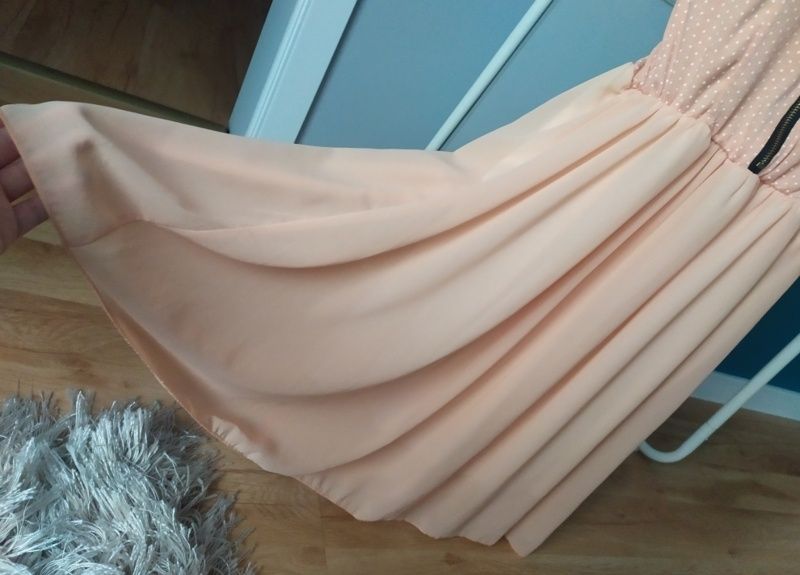 Nowa sukienka z metką pomarańczowa r. uniwersalny