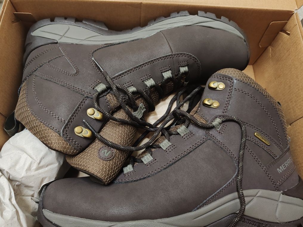 Botas Merrell Vego Mid Leather Waterproof Homem