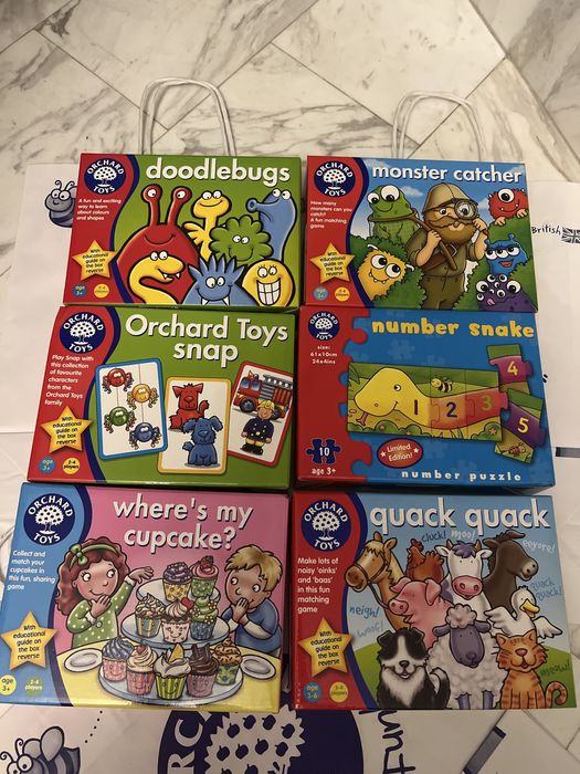 Навчальні  ігри  Orchard Toys від 2 х скидка