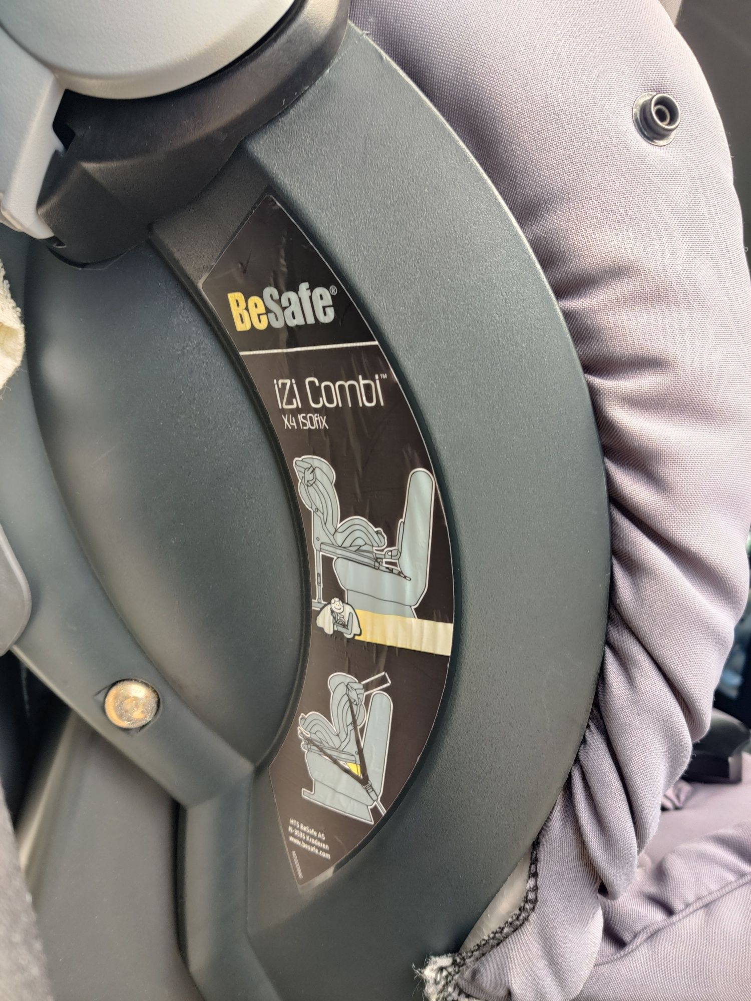 Cadeira auto marca BESafe