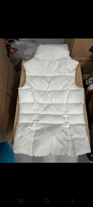 Bezrękawnik damski Tommy hilfiger  biały