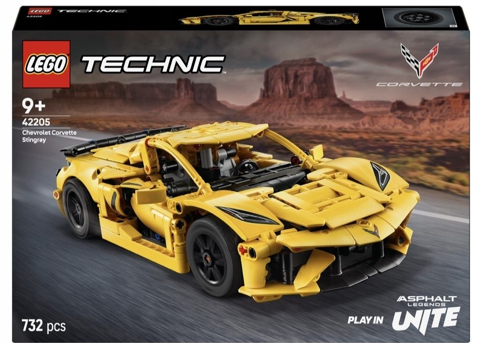 LEGO Technic Chevrolet Corvette Stingray 42205 nowe