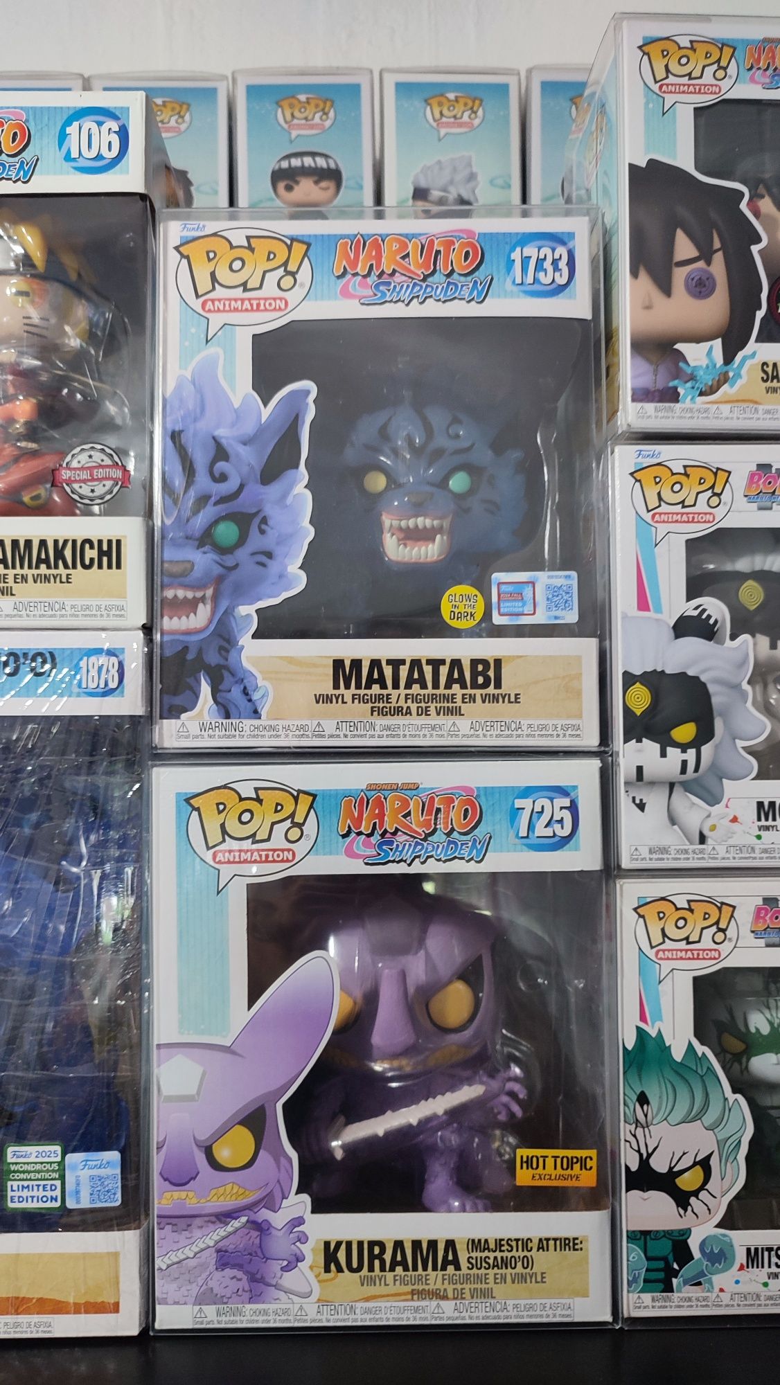 Funko pops Naruto