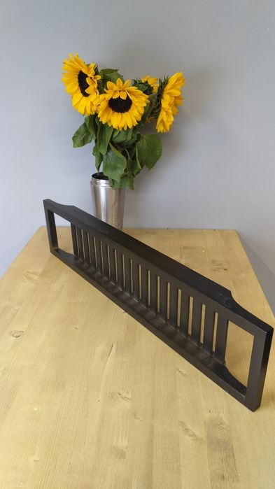 Bambusowa półką na wannę odporna na wodę brązowa stylowa w zestawie