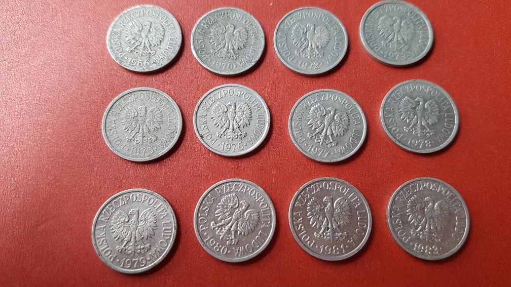 10 groszy 1966 oraz inne roczniki epoka  PRL