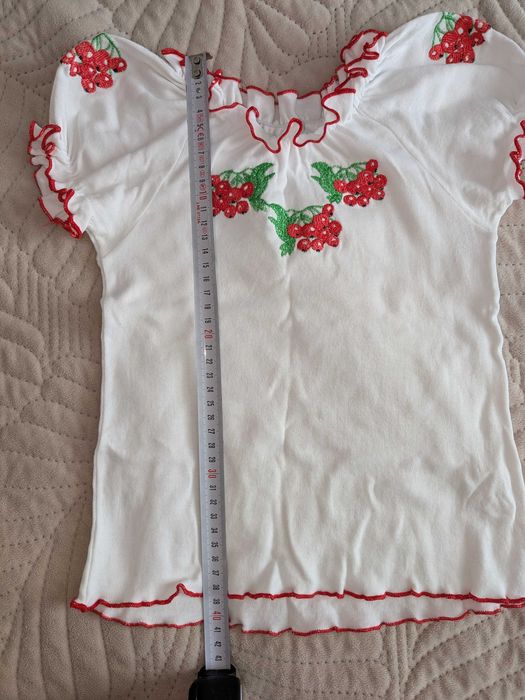 Вышиванка футболка на девочку