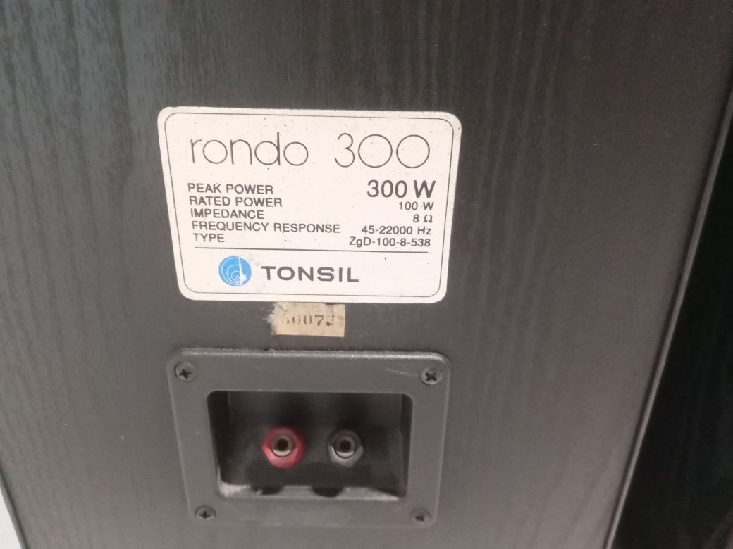 Kolumny głośnikowe Unitra Tonsil Rondo 300 z mojej kolekcji muzycznej