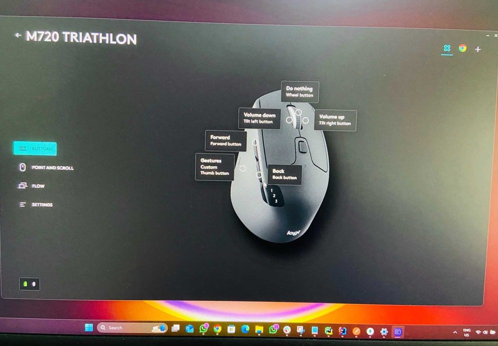 Миша Logitech M720 Triathlon