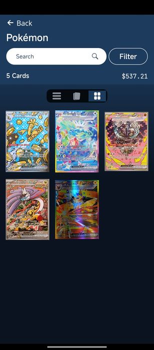 Cartas Pokémon Raras Tera ex – Mint (Jolteon, Gholdengo, Ogerpon, etc.