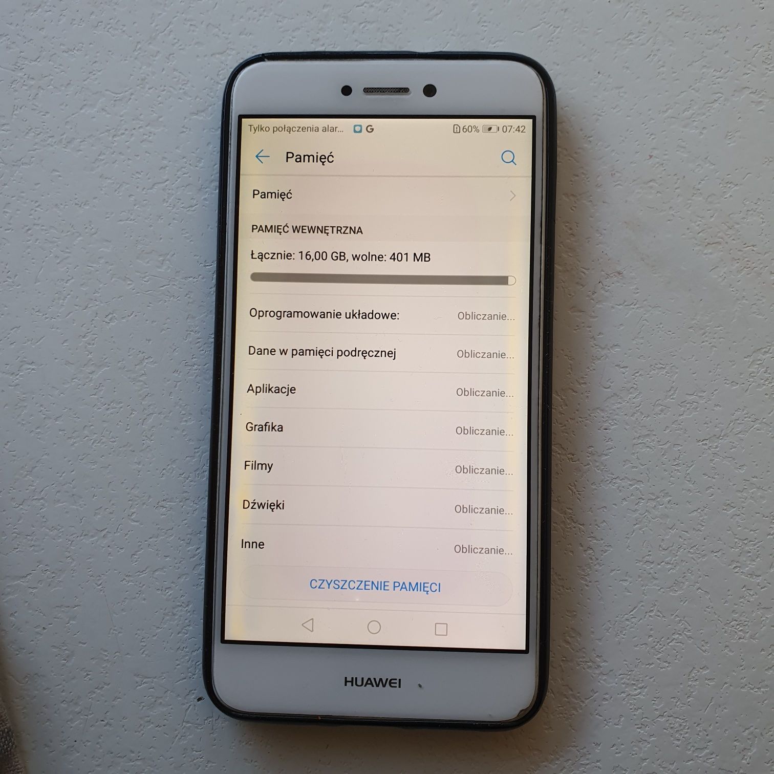 Huawei p9 lite  z ladowarka I kablem 3/16 GB