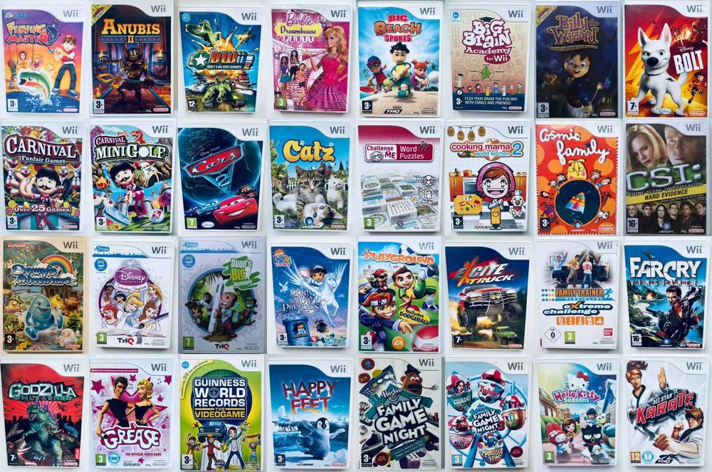 Диски Nintendo Wii / Wii U / Nintendo GameСube