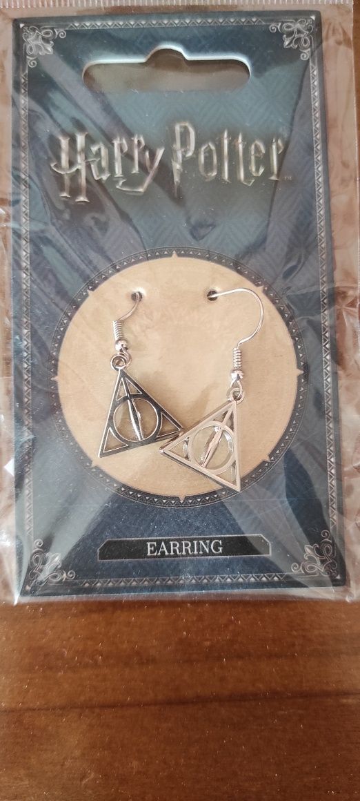 Brincos HARRY POTTER Talismãs da Morte