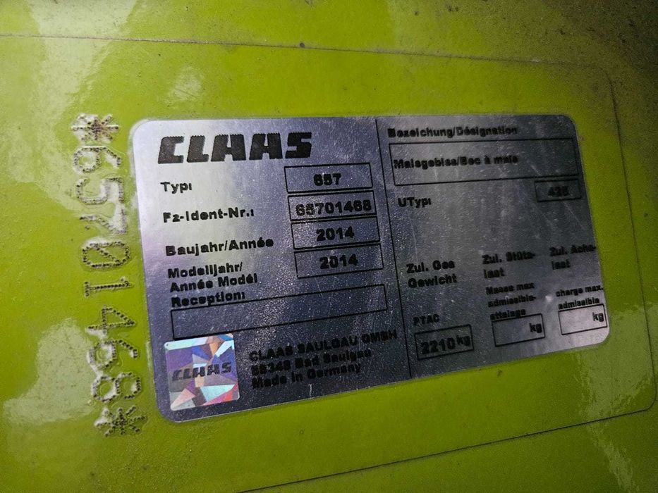 Przystawka do kukurydzy Claas Orbis  450